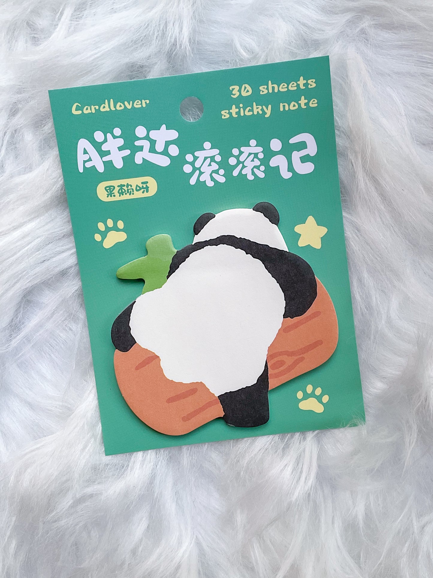 101MG02|G-5|  Cute Panda Sticky Note| 30 Sheets | 80*80mm