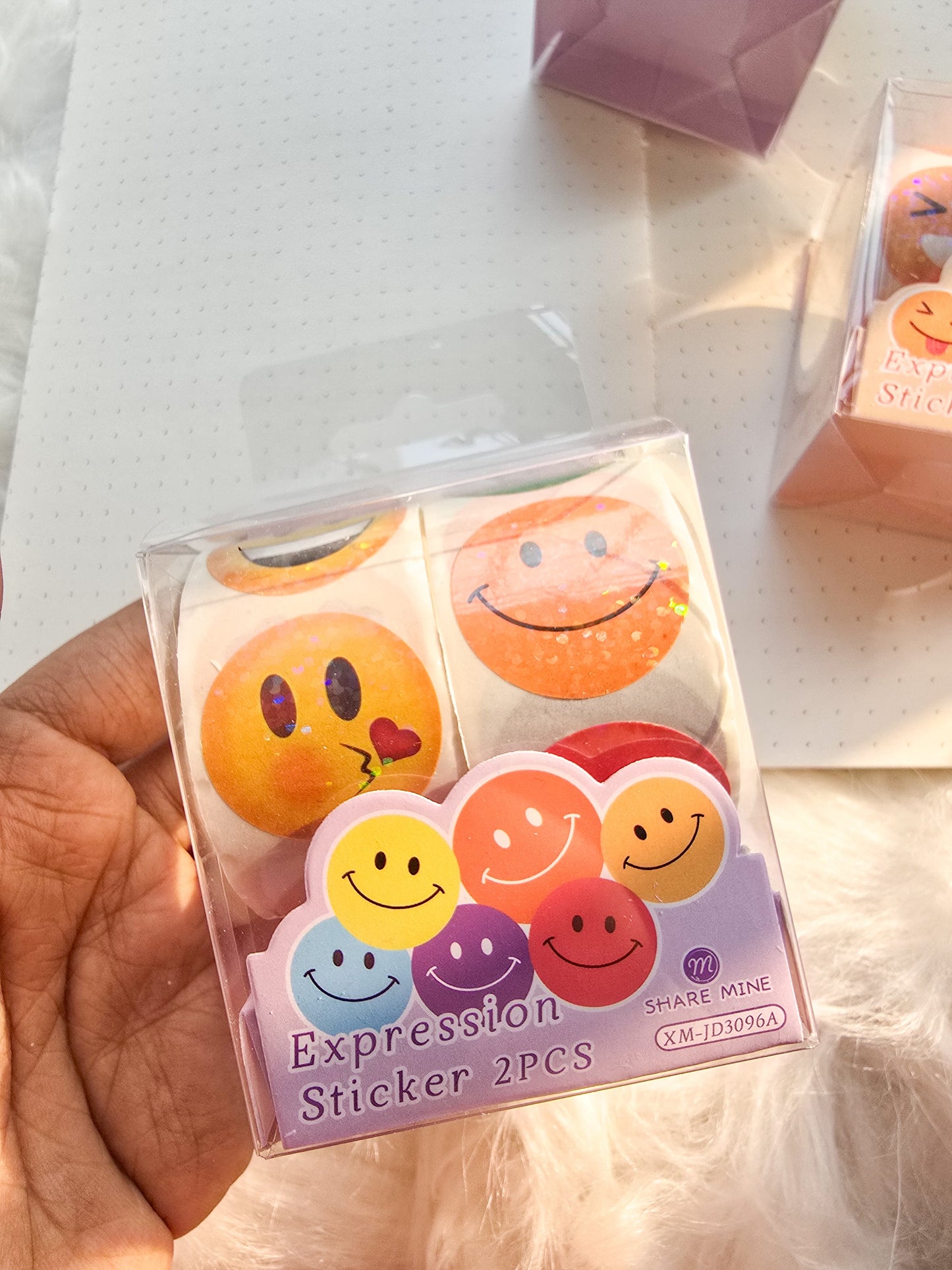 Smily Sparkling Sticker Roll | Random Design