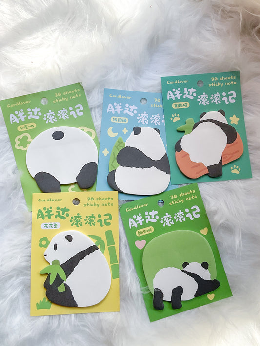 101MG02|G-5|  Cute Panda Sticky Note| 30 Sheets | 80*80mm