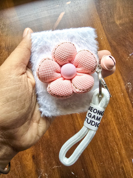 Pp253542 Cosmetic Mirror White Pink Flower