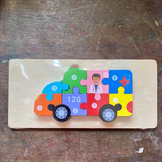 Wooden Puzzles Toy Kids