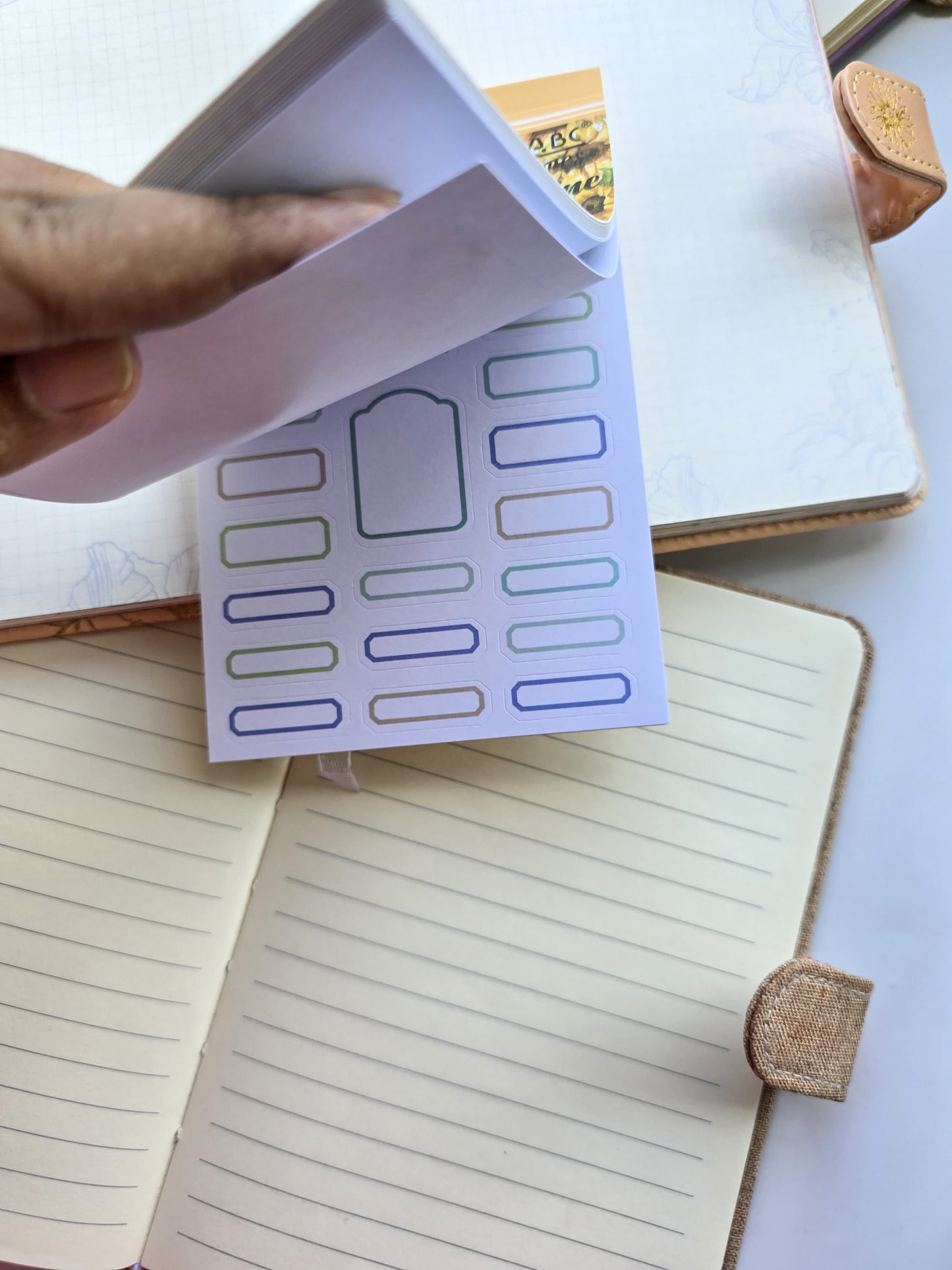 Smjsg404|G-7| Paper Sticker Book | Kintoki Warm Sunshine | 20 Pages 100*145mm PreCut Sticker