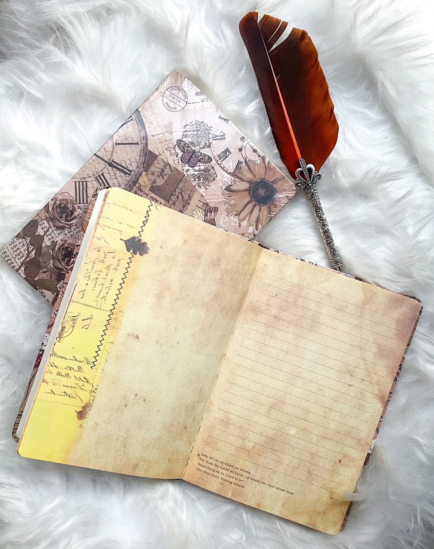 Vintage Style Diary | Vintage Collection 12.8*20 cm 128 pages