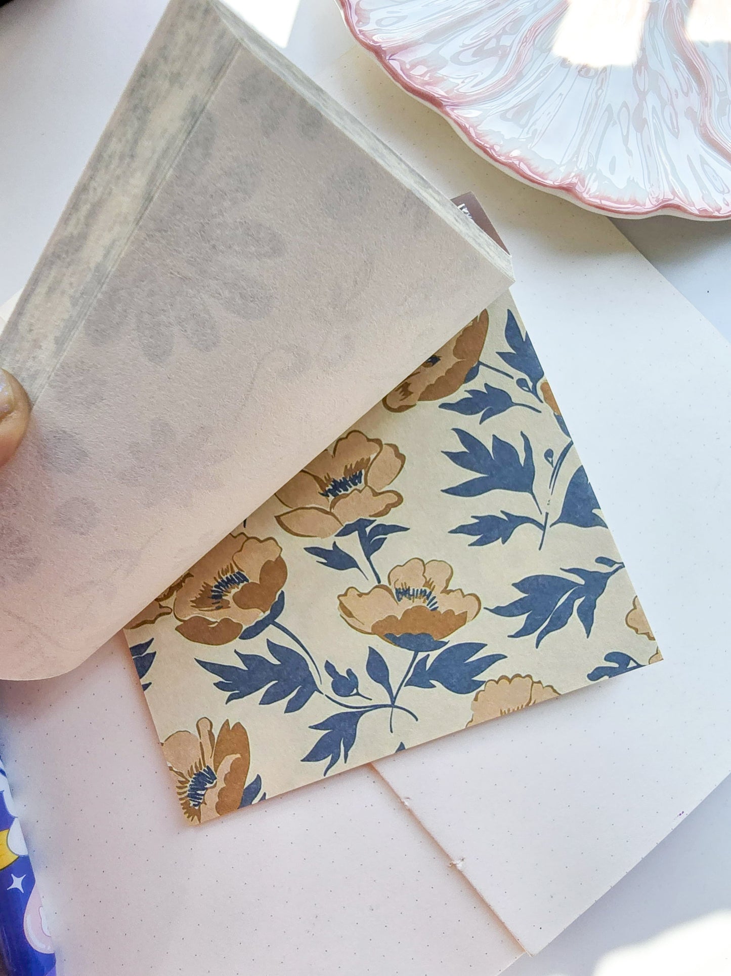 NXSG-601 |G4| Soft Style Retro| Journal Paper| Floral Vintage Paper| Brown Theme|120*120mm 30 Pcs