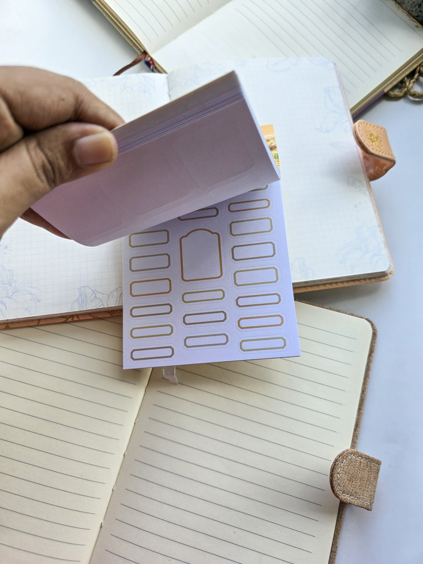 Smjsg404|G-7| Paper Sticker Book | Kintoki Warm Sunshine | 20 Pages 100*145mm PreCut Sticker