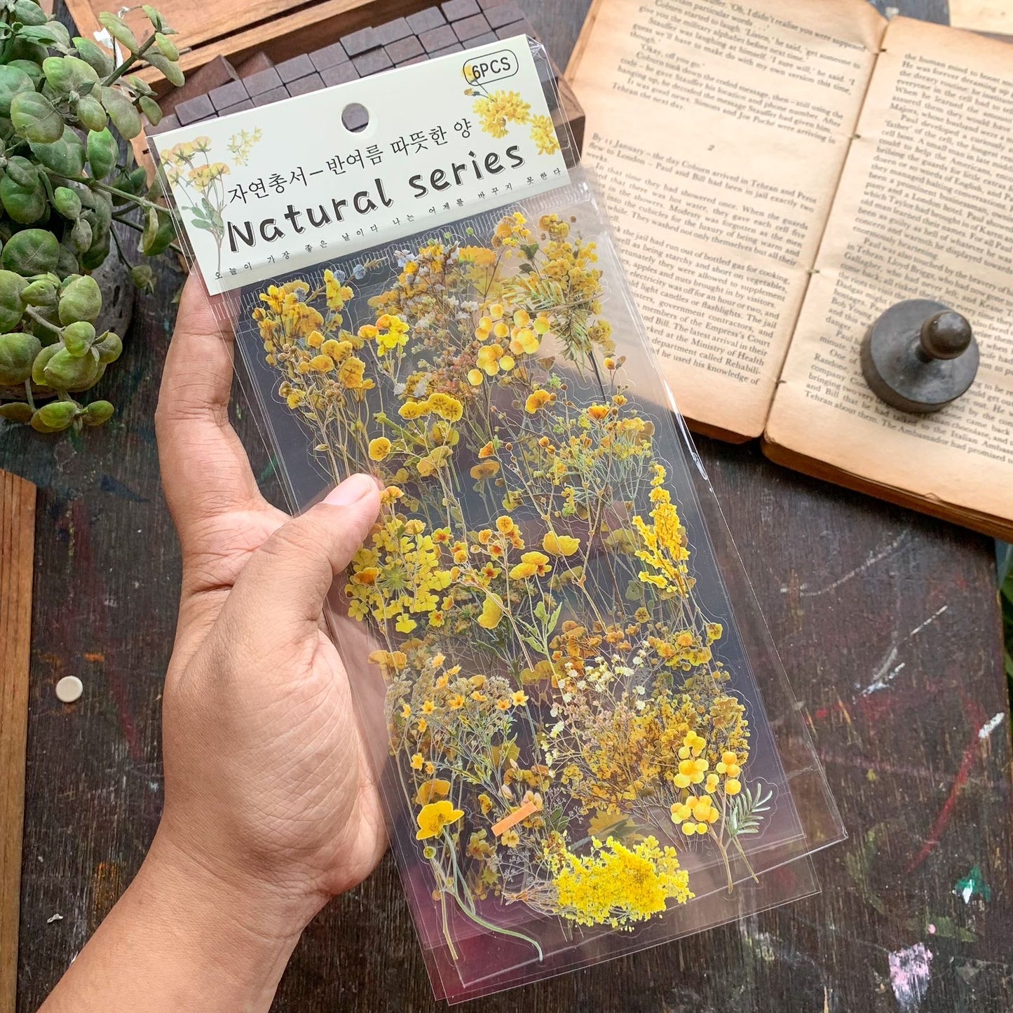 Zrcs 806|G3| -  PET Journal Sticker | Transparent Sticker - 6 sheet