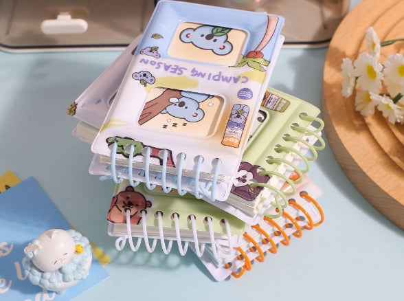 Jgxq Spiral Binding Notepad Kawaii | 8.3*10.7cm Random Design