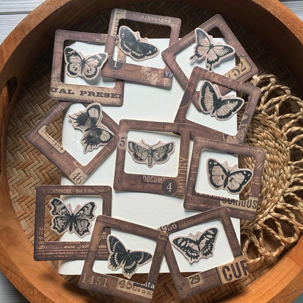 BQ2308CCD -a Diy Journal Frame Sticker 20Pcs