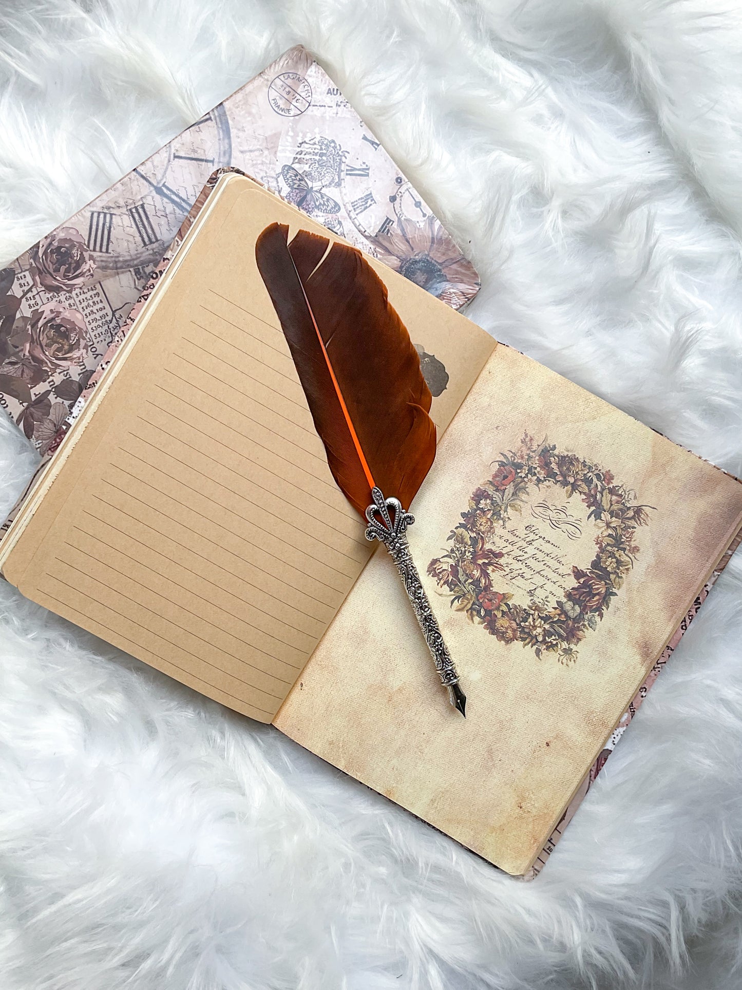 Vintage Style Diary | Vintage Collection 12.8*20 cm 128 pages