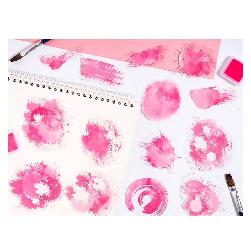 CSMZJ603 - sticker bag color dream series creative film waterproof pet material sticker 15 into