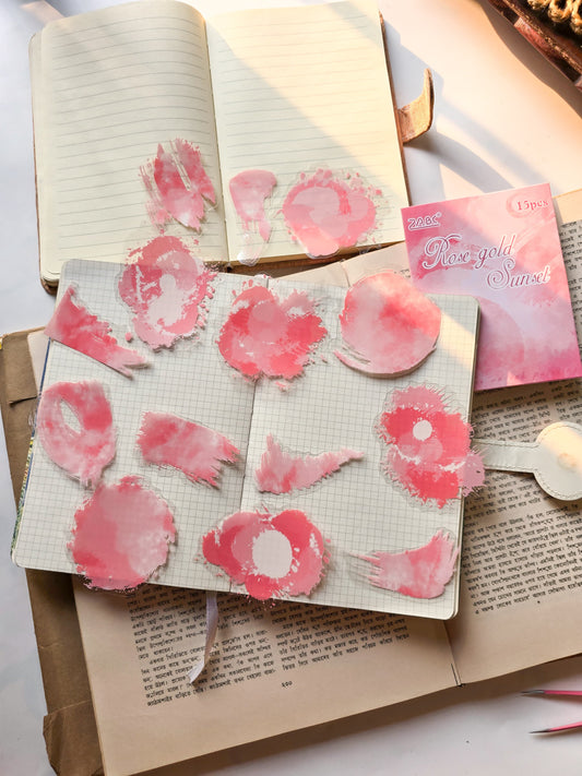 CSMZJ605 - sticker bag color dream series creative film waterproof pet material sticker 15 into