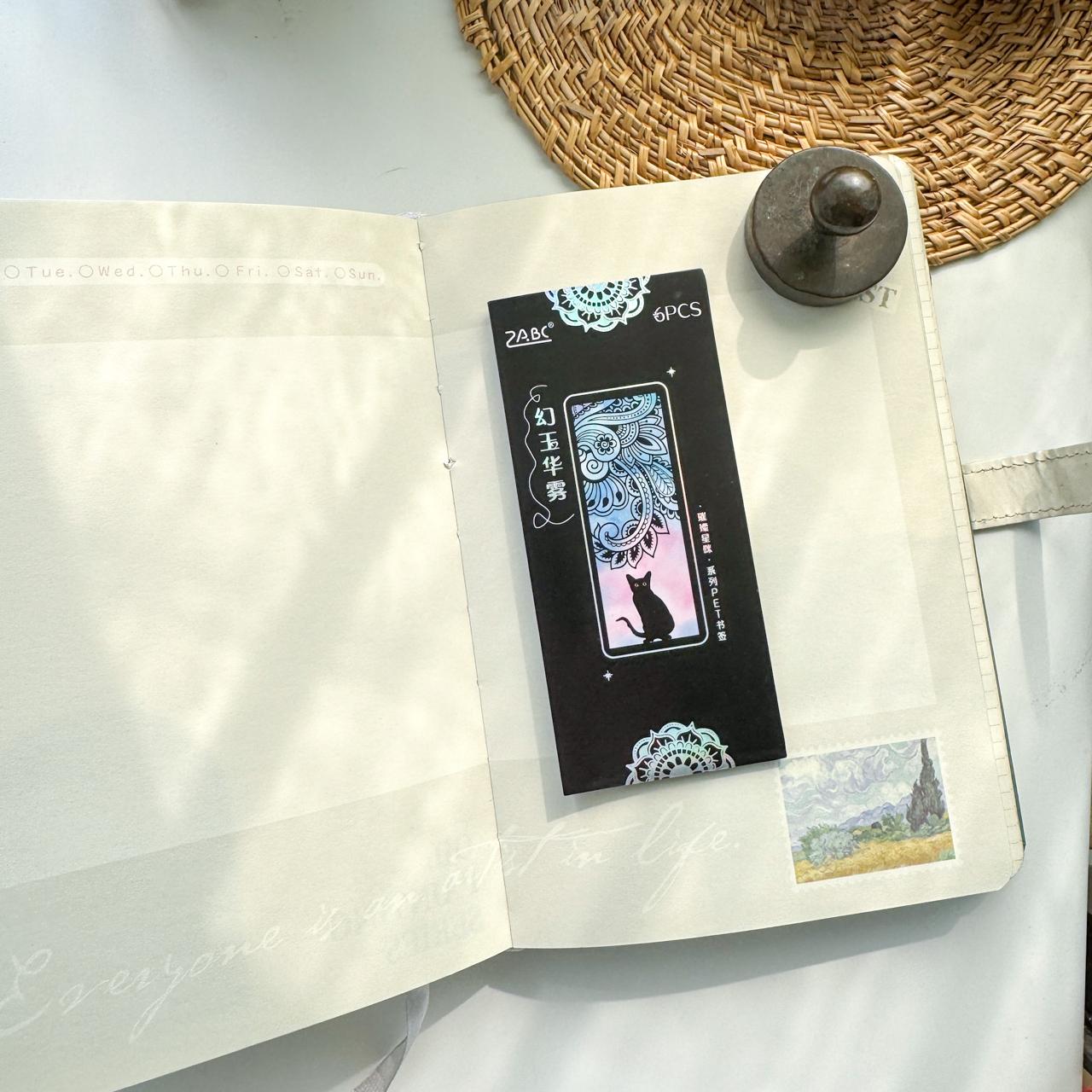 CCXM603 - bright star meow series of books pet bookmarks small gift ideas senior sense