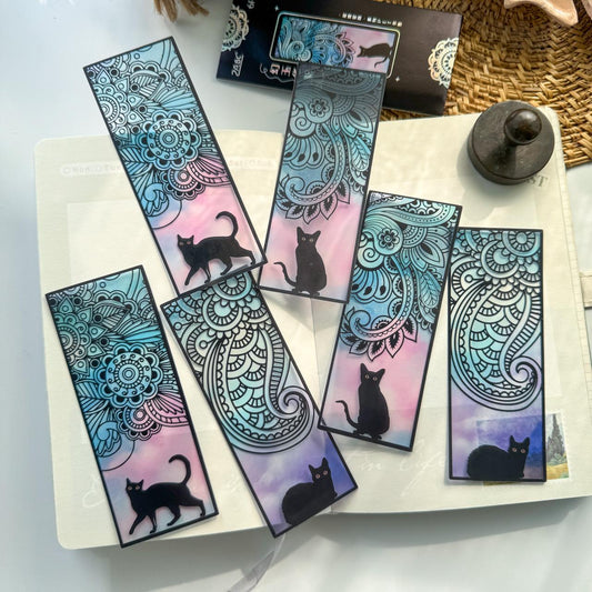 CCXM603 - bright star meow series of books pet bookmarks small gift ideas senior sense