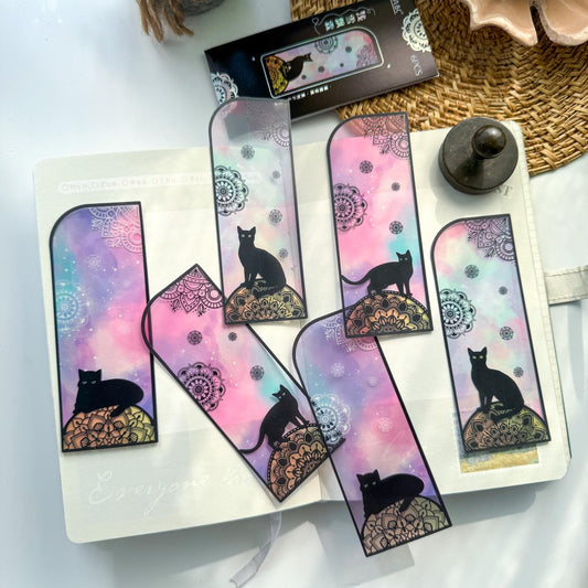 CCXM604 - bright star meow series of books pet bookmarks small gift ideas senior sense