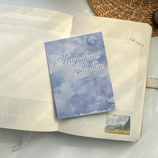 CSMZJ602 - sticker bag color dream series creative film waterproof pet material sticker 15 into
