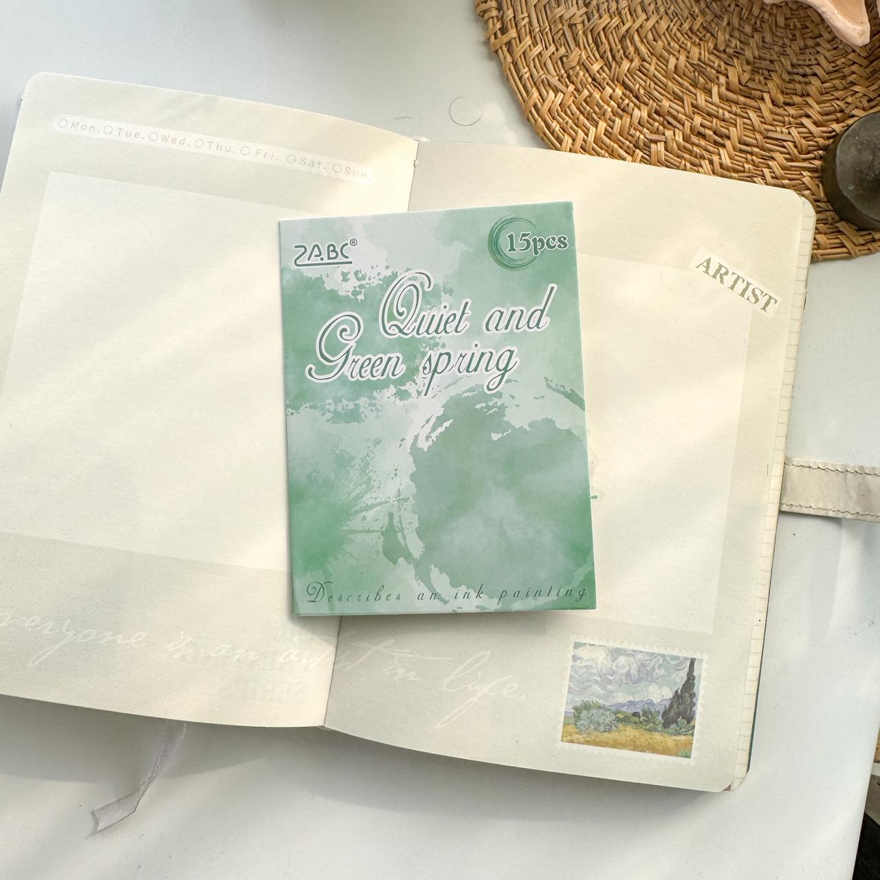 CSMZJ604  |G1| - sticker bag color dream series creative film waterproof pet material sticker 15 into