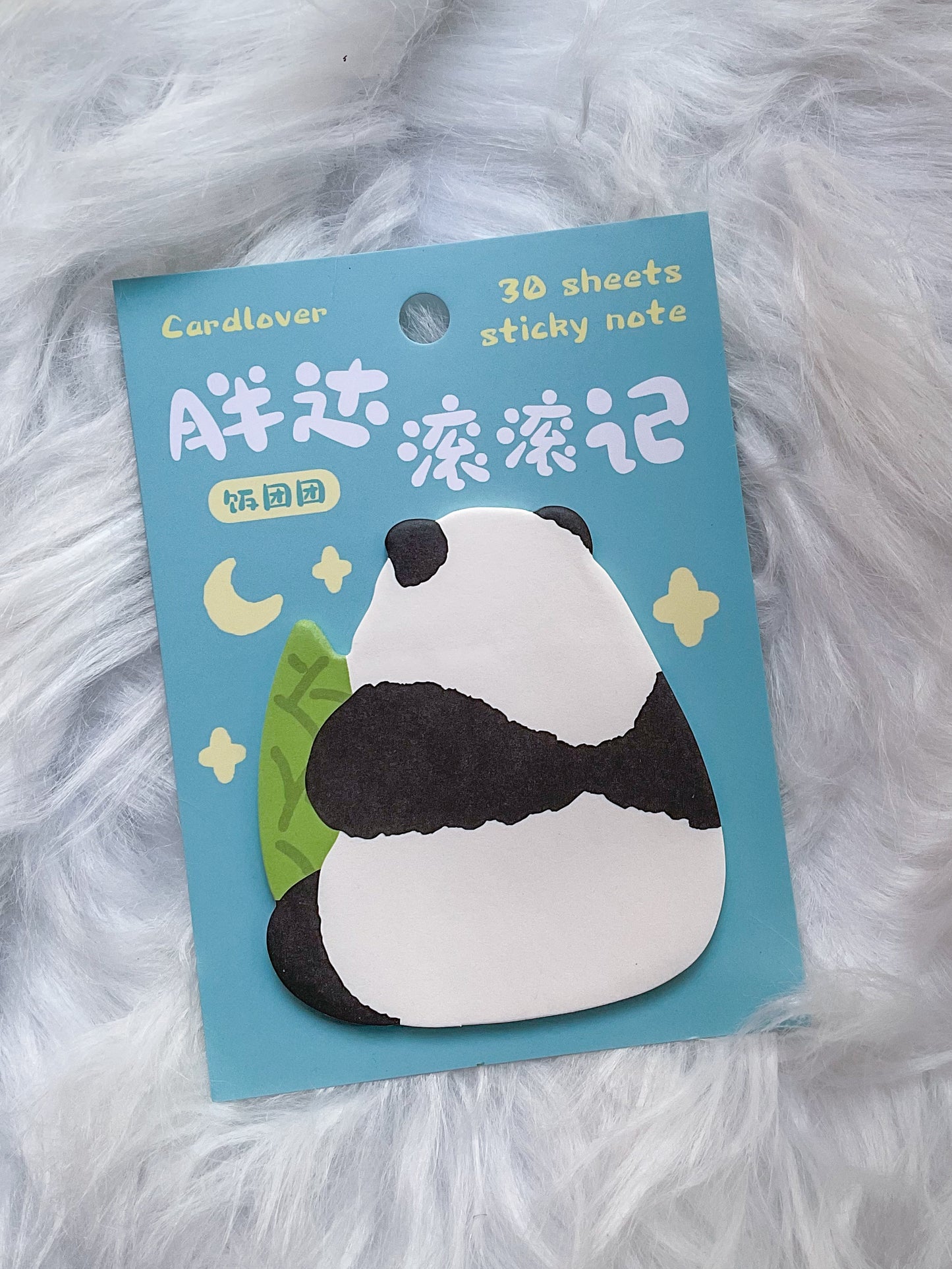 101MG02|G-5|  Cute Panda Sticky Note| 30 Sheets | 80*80mm