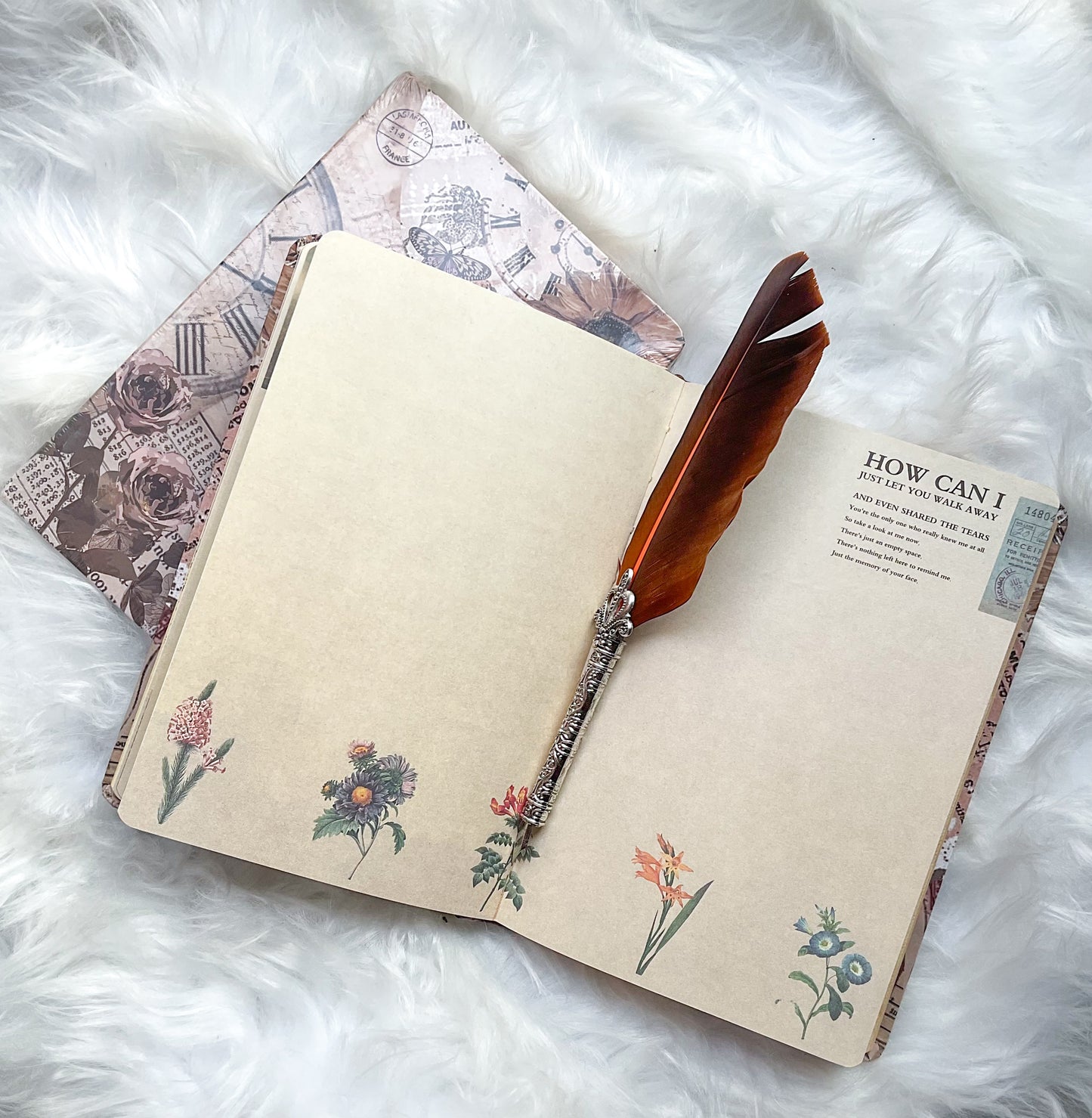 Vintage Style Diary | Vintage Collection 12.8*20 cm 128 pages
