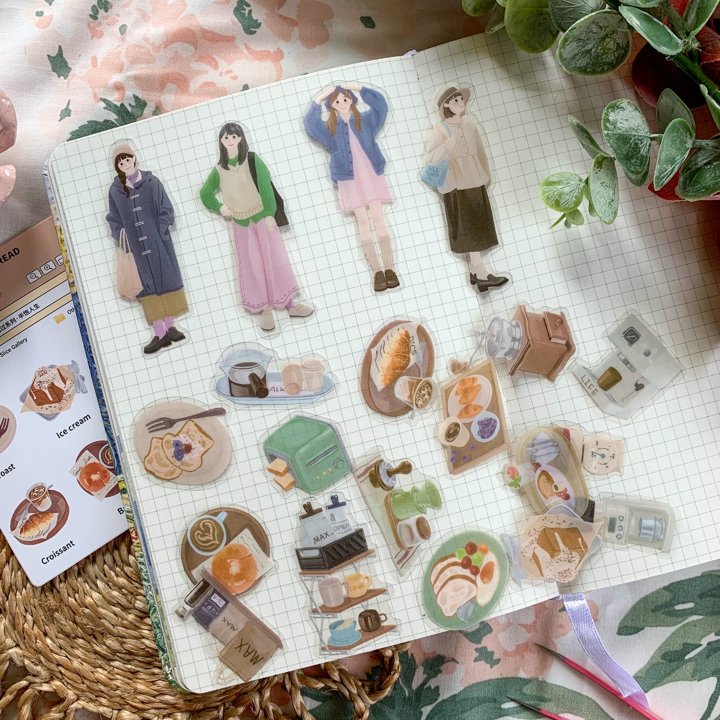 Tzb39728 |G4| Infeel Pet Sticker Pack 20Pc | Girl Stickers