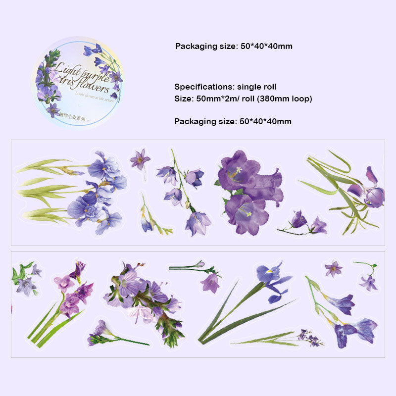 FYSZ606 -Sticker Roll| tape pitching posture series landscape cutting film hand account waterproof pet tape hand account sticker rolls