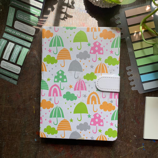 Magnetic Notebook A5  Ruled Paper Natural Shade| Pages 256(128*2)| NC32K022