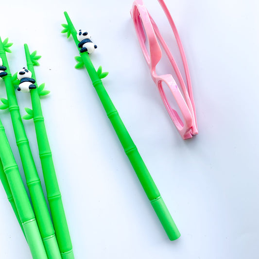 1 Pcs Green Panda Pen