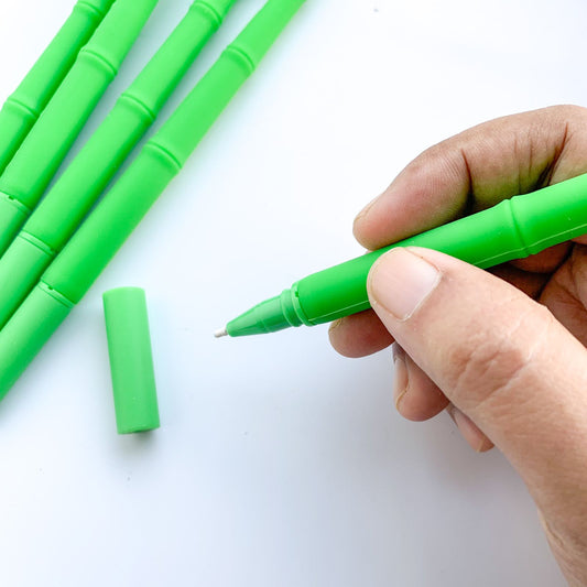 1 Pcs Green Panda Pen