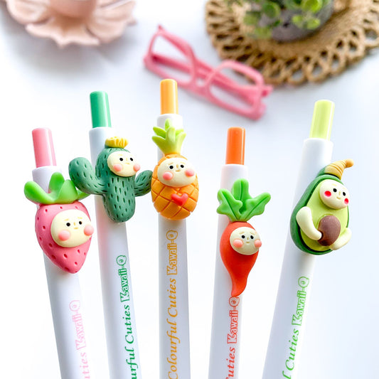 KQ0401 | 5 Pcs Gel Pen Set | Cute Pen Set
