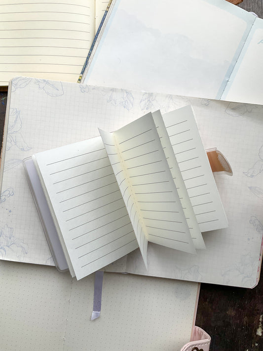 Capybara 150042 A7 Soft Cover Velcro-lock Notebook Ruled 80*2 Pages
