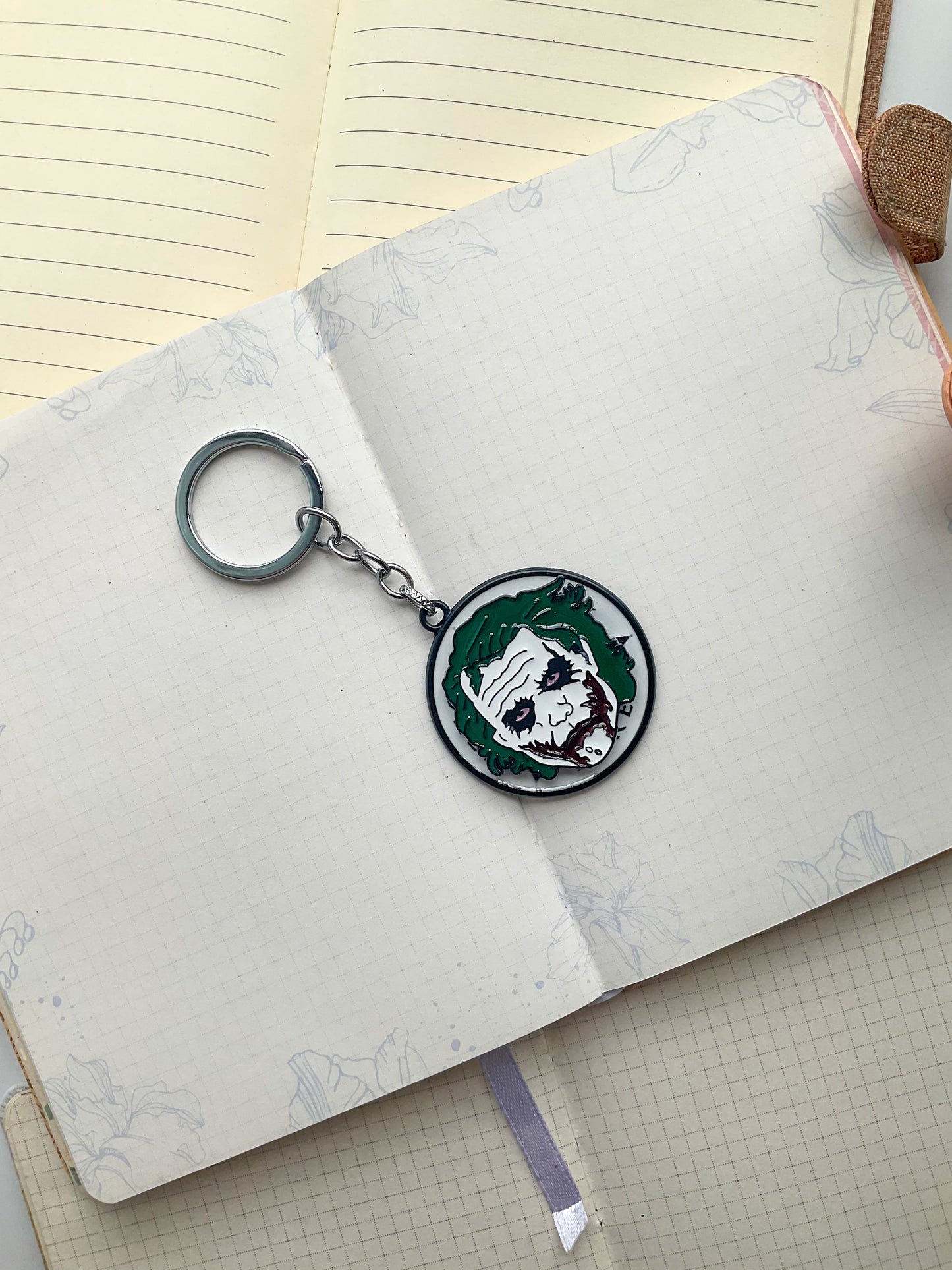 Joker Face Or Rotating Metal Keychain| THE DARK KNIGHT