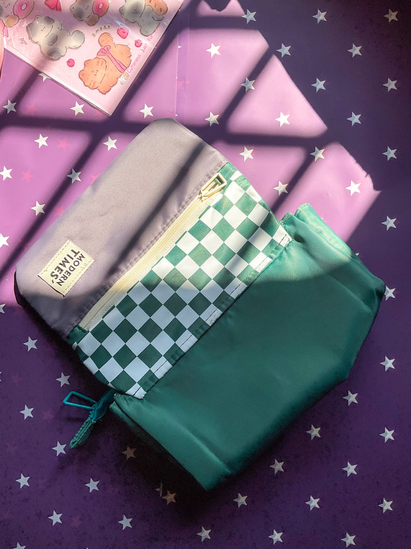 KV53042-R27 Premium Kawaii Pencil Case| Cute Stationery Pencil Bag| Large Capacity Pencil Pouch Green