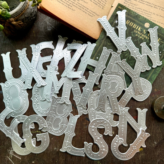 YXTZ01776 Rubiks Cube Embossed Letter Sticker 26Pc