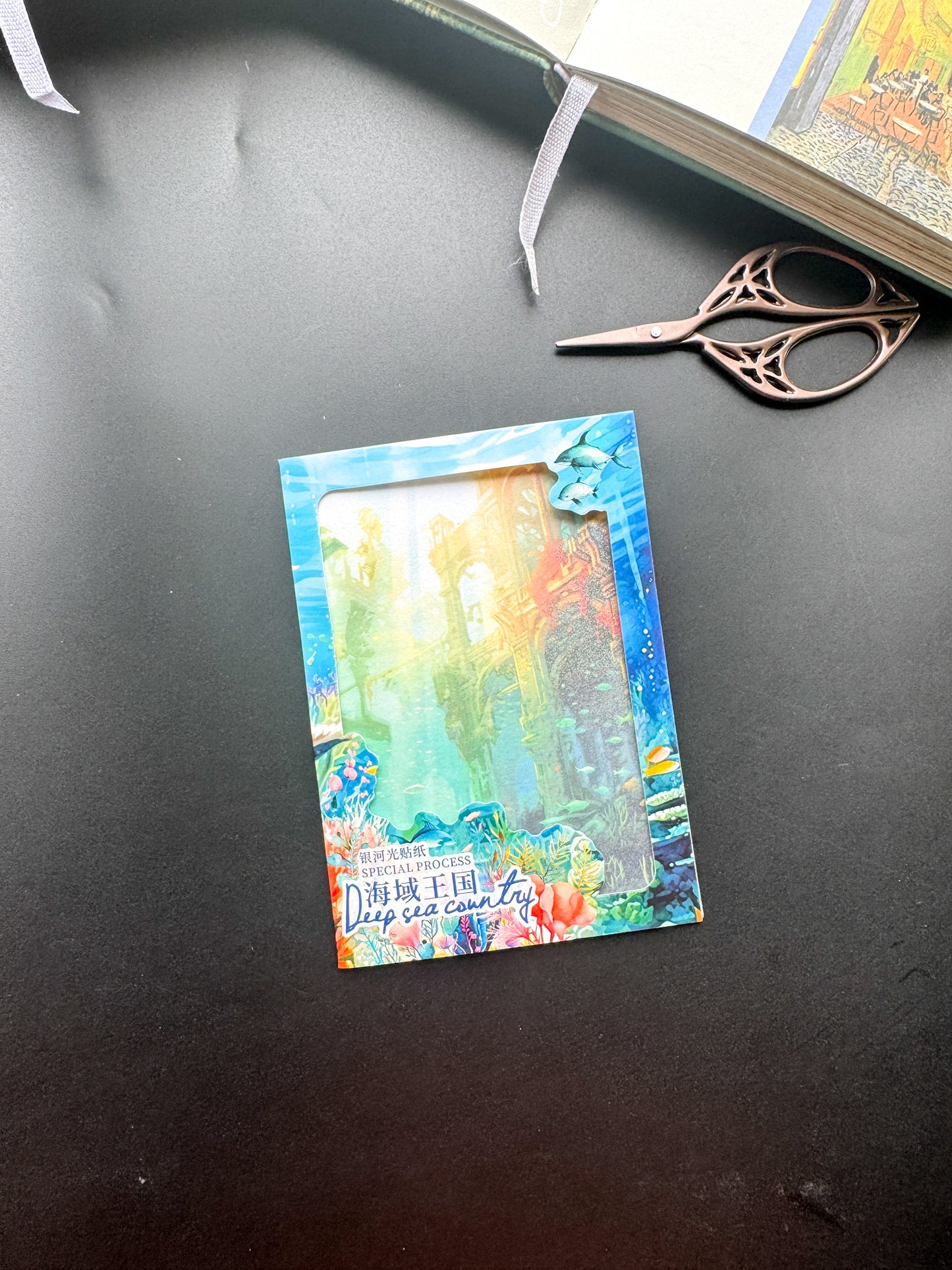 MHD-SHGD004| G4 | Sea Theme Paper Sticker 5 Sheets |100X140mm