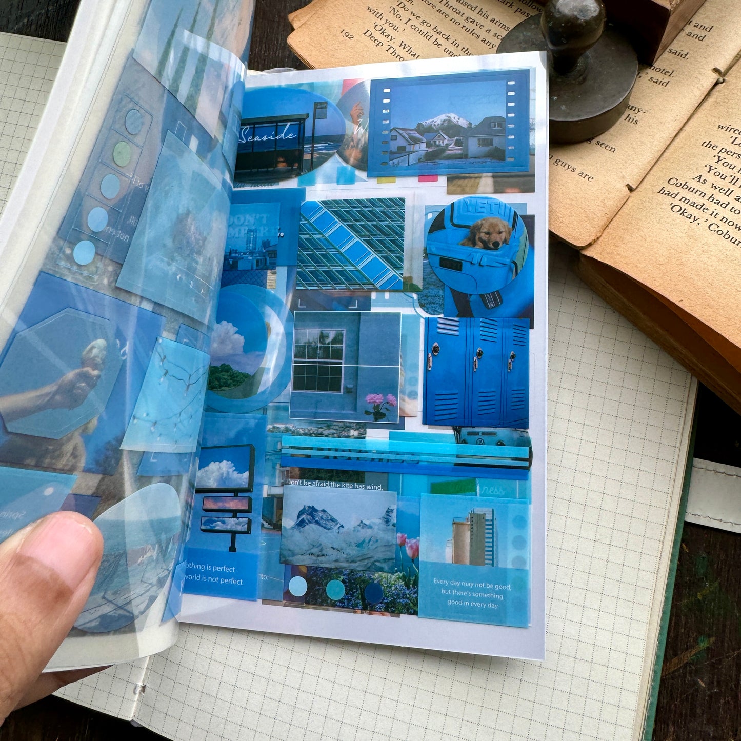 KQ990IT Paper Cutout & Sticker Book with Paper Sticker Pet Sticker | 20 Sheets | Sticker Booklet