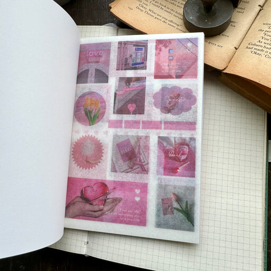 KQ993GEB Paper Cutout & Sticker Book with Paper Sticker Pet Sticker | 20 Sheets | Sticker Booklet