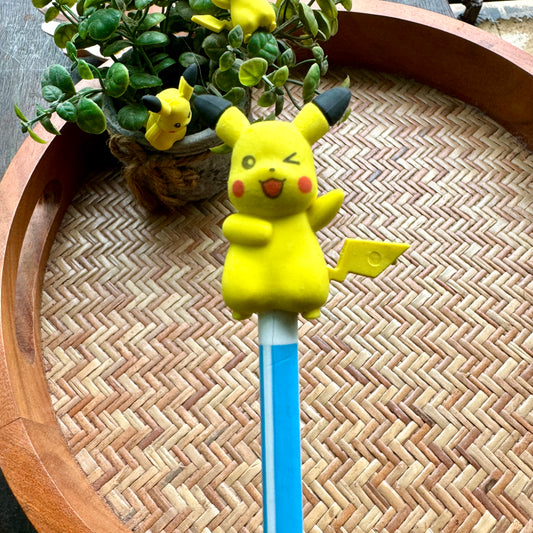 Fancy Erasers Pokemon/pikachu  set of 3