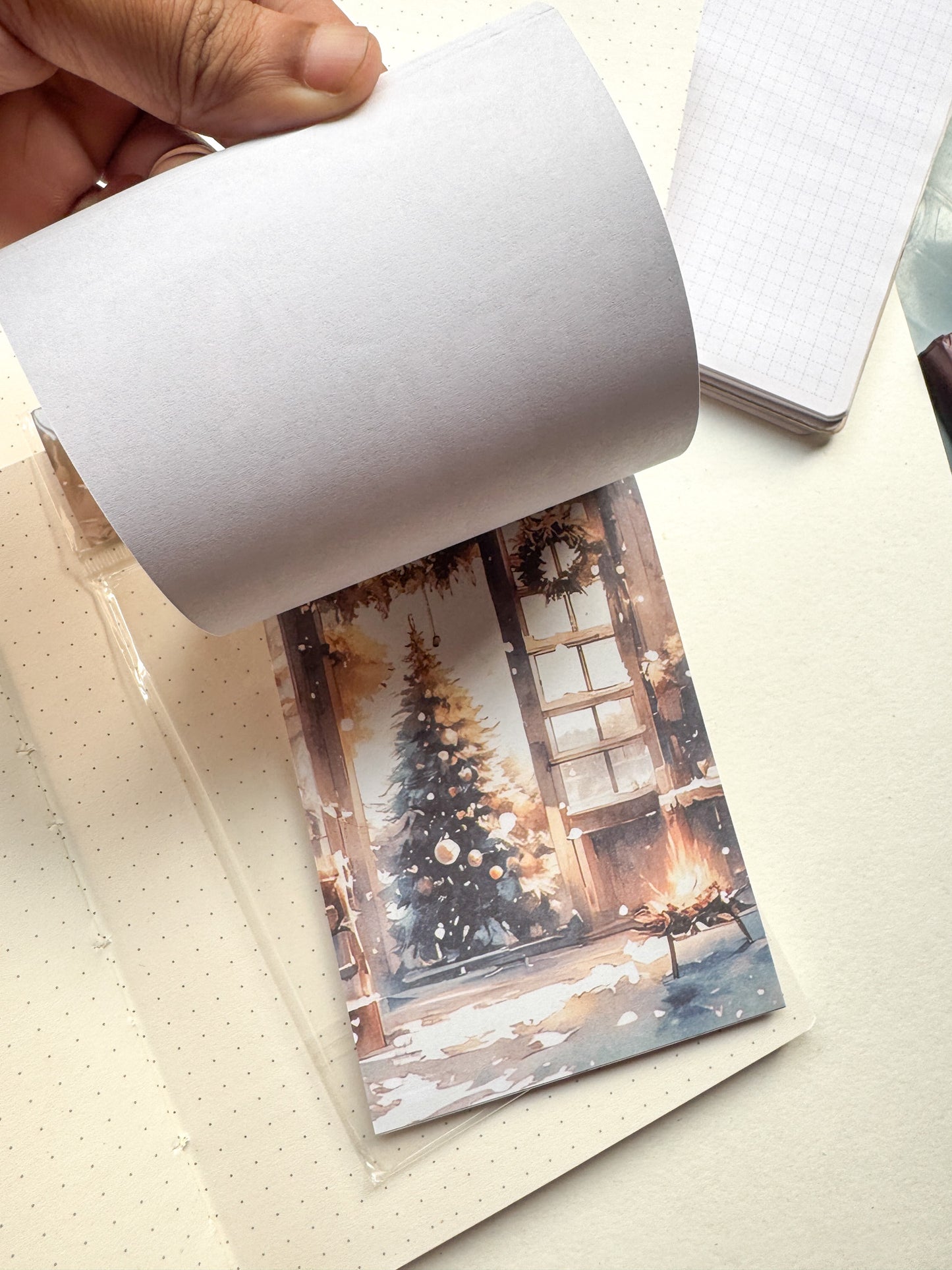 Cxyx-604 Christmas Snow Vintage Paper Pack | 30 pcs