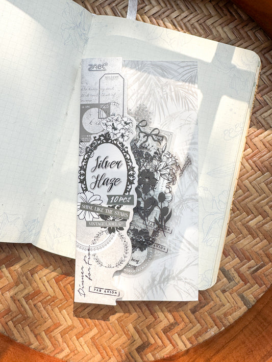 Ysxj603|G-2| Verses Collection Transparent Sticker Set | 10 pcs