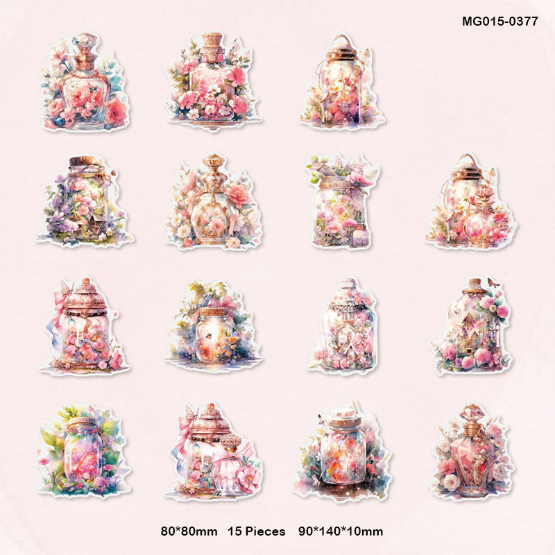 MG0150377 Bottle Trace Relics Sticker 15Pc