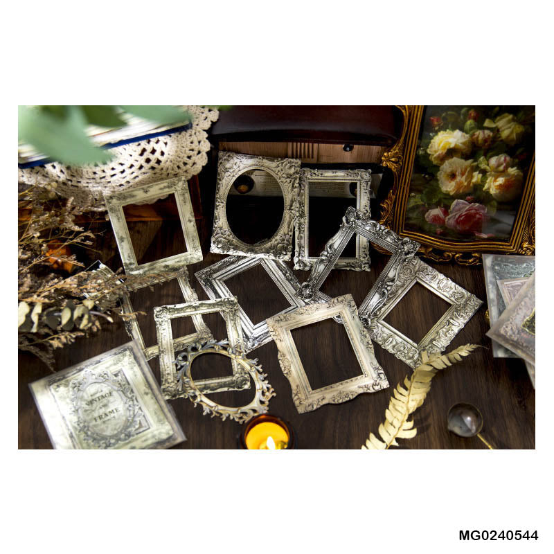MG0240544 Vintage Frame Paper Cutout 80*100Mm 10Pc