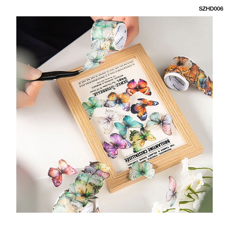 Szhd006 Butterfly Deco Stickers 50Pc