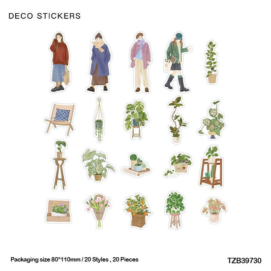 Tzb39730 Infeel Pet Sticker Pack 20Pc | Girl Stickers