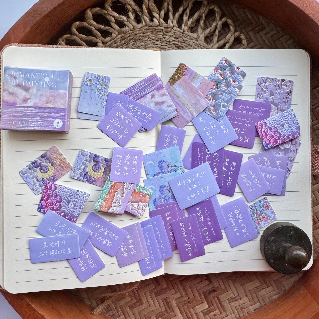 KQ1027ROP |RD| Paper Sticker Box (6 boxes inside ) TOTAL 300 Stickers