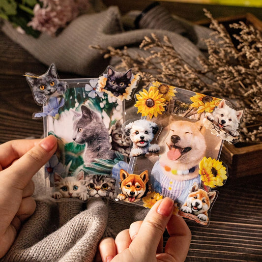 Mgjl006 PET Sticker Roll|RC| Animal Sticker Roll | Animal Sticker 40mmx2m
