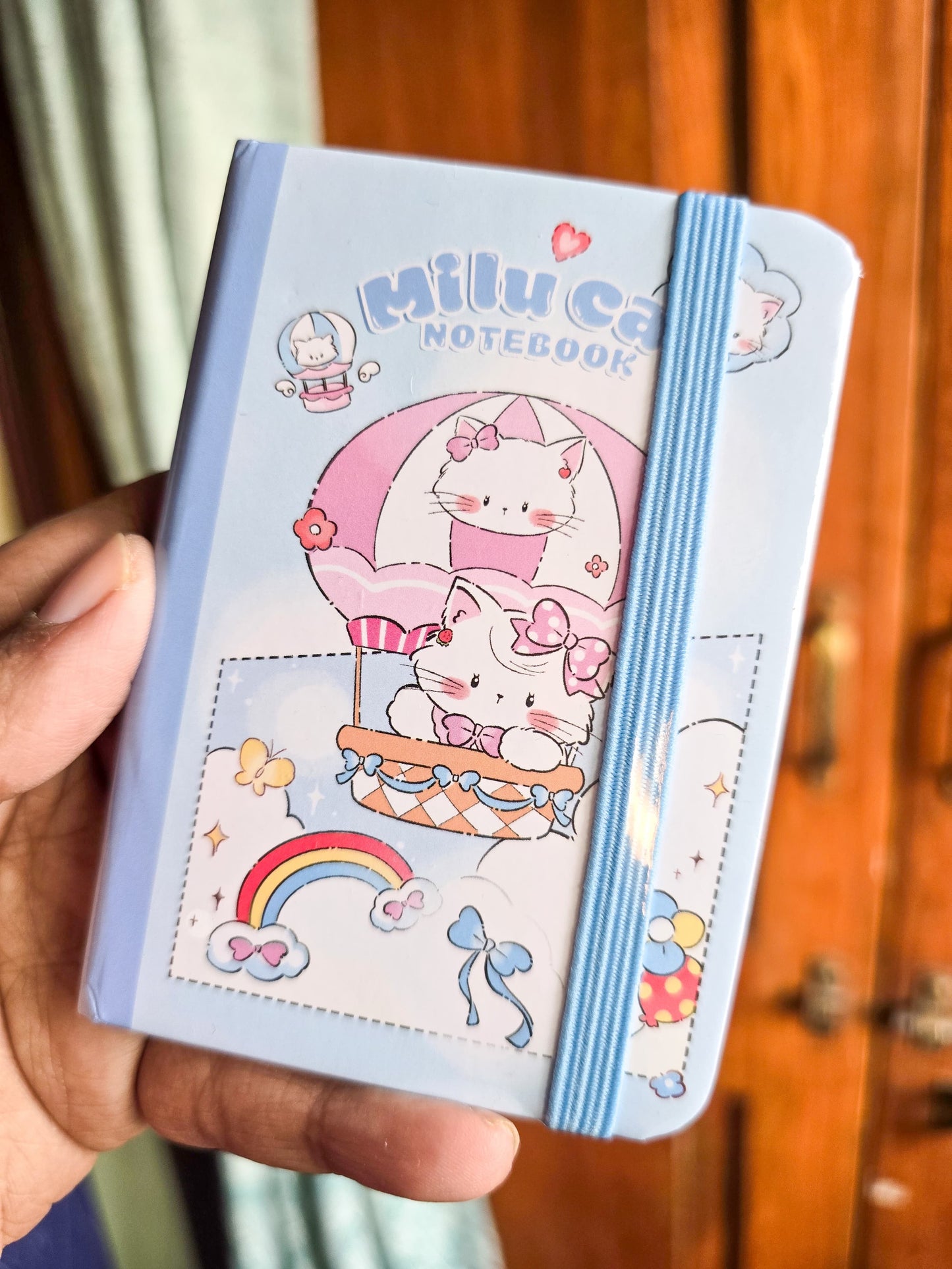 Jgyca7801 Milu Cats A7 Notebook Ruled Notebook | 80 Pages 6.9*10cm