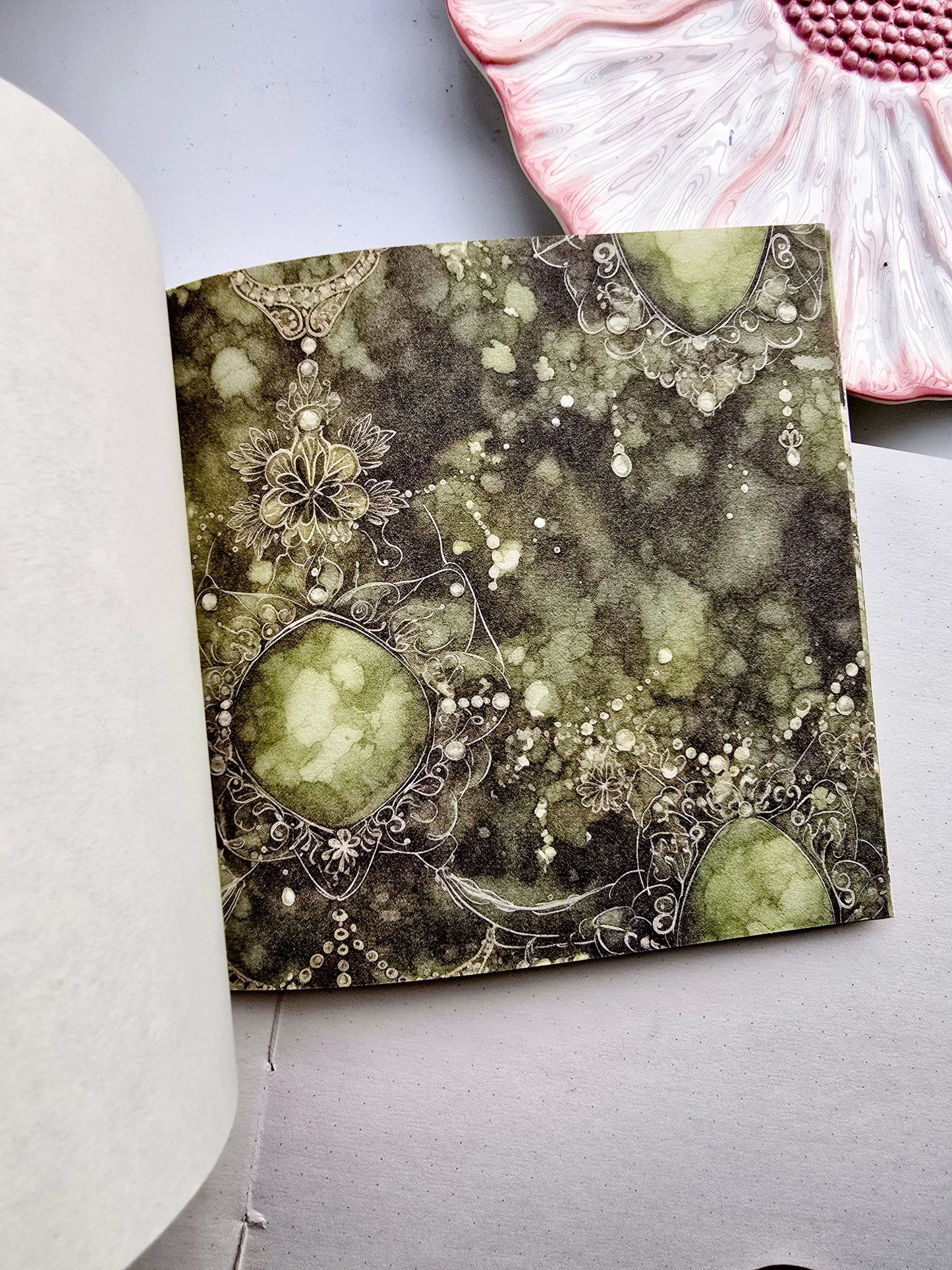 Bslm002 | Romance Of Gems | Paper Sheet | 140X140Mm | 30Pcs