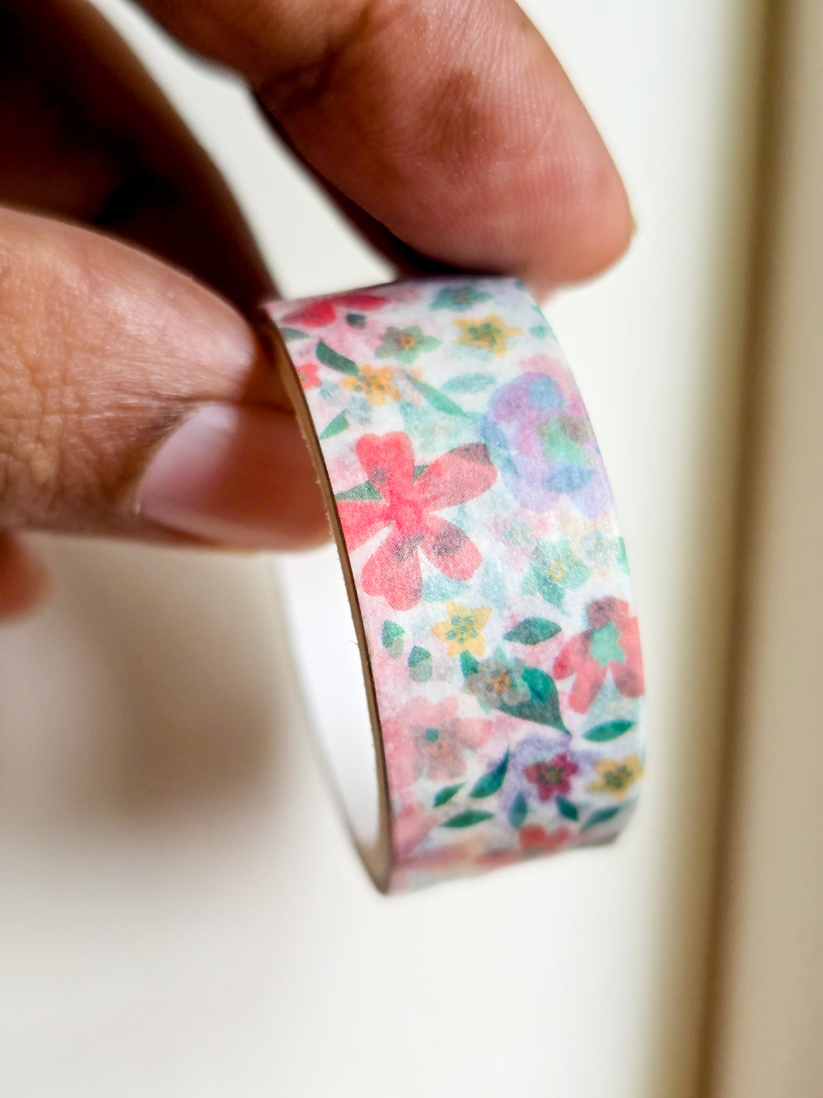 MG7836G | Appears To Be Decorative 1pcs Washi Tape With a Floral, Japanese-Style Design | 1.5mm