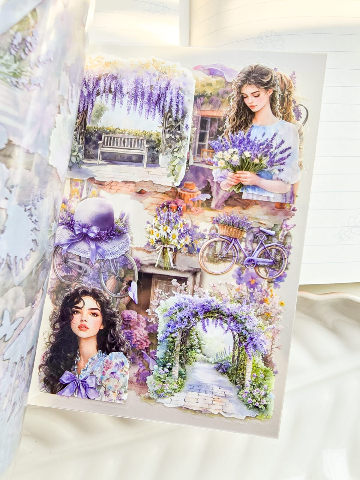 DSB-5393 |G6| Tha Whispering Woods Kawaii Sticker Book | 20sheets|
