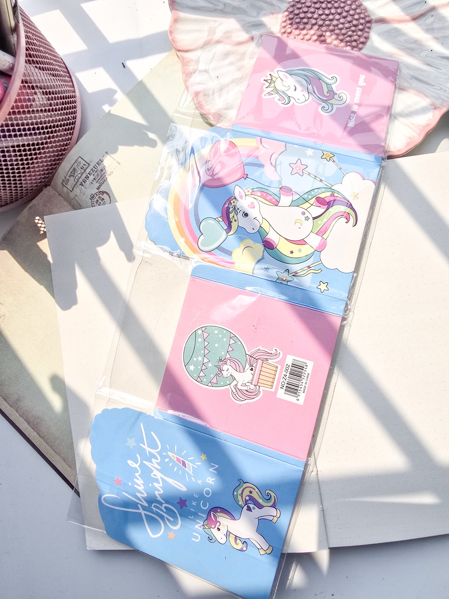 Z4-002 |Kawaii sticky note | Princess Unicorn
