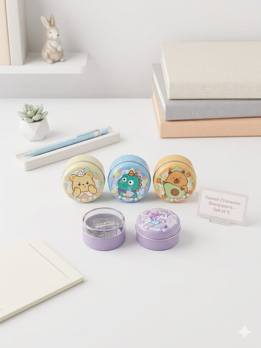6828-A | Kawaii Cartoon Character 1 Hole  Pencil  Sharpeners | 6.5-11mm